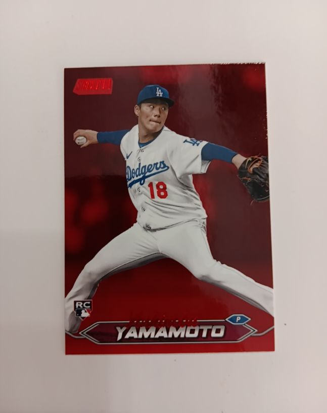 2024 Topps Stadium Club #114 Yoshinobu Yamamoto — front