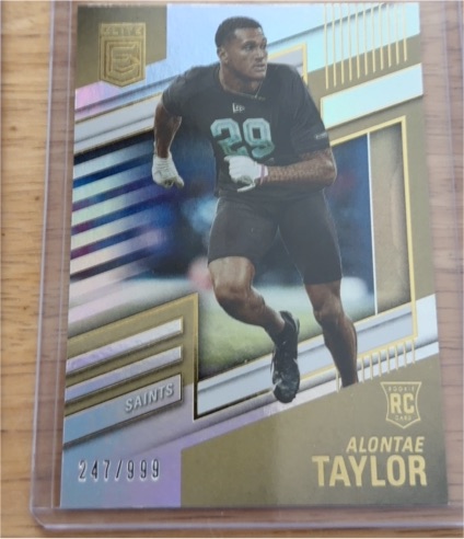 2022 Panini Donruss Elite #195 Alontae Taylor — front