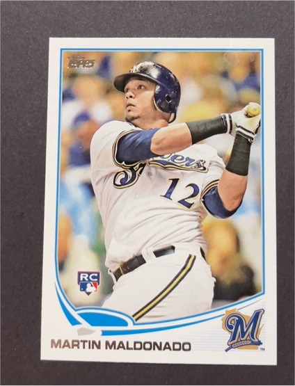 2013 Topps Series 2 #628 Martin Maldonado — front