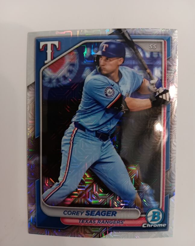 2024 Bowman Chrome #20 Corey Seager — front