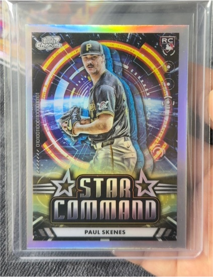 2024 Topps Chrome Cosmic Star Command #ALT-5 Paul Skenes — front