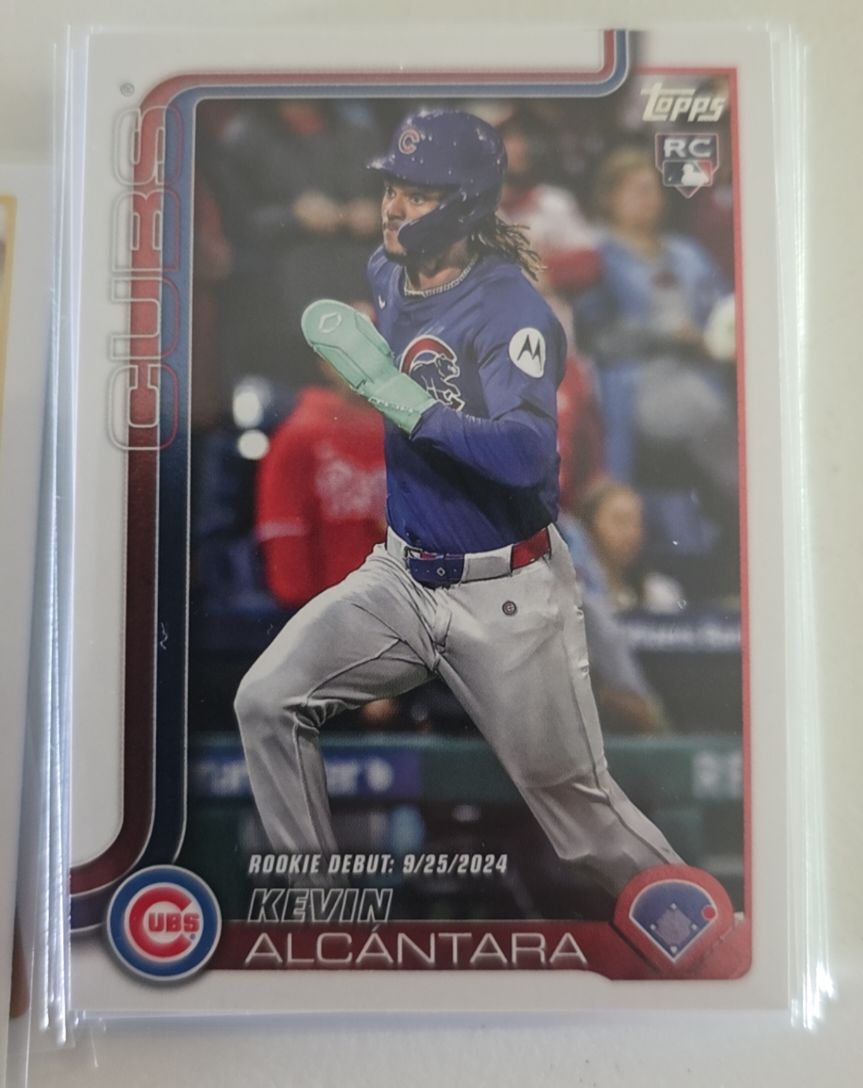 2025 Topps Update #US128 Kevin Alcántara — front