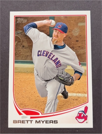 2013 Topps #497 Brett Myers — front