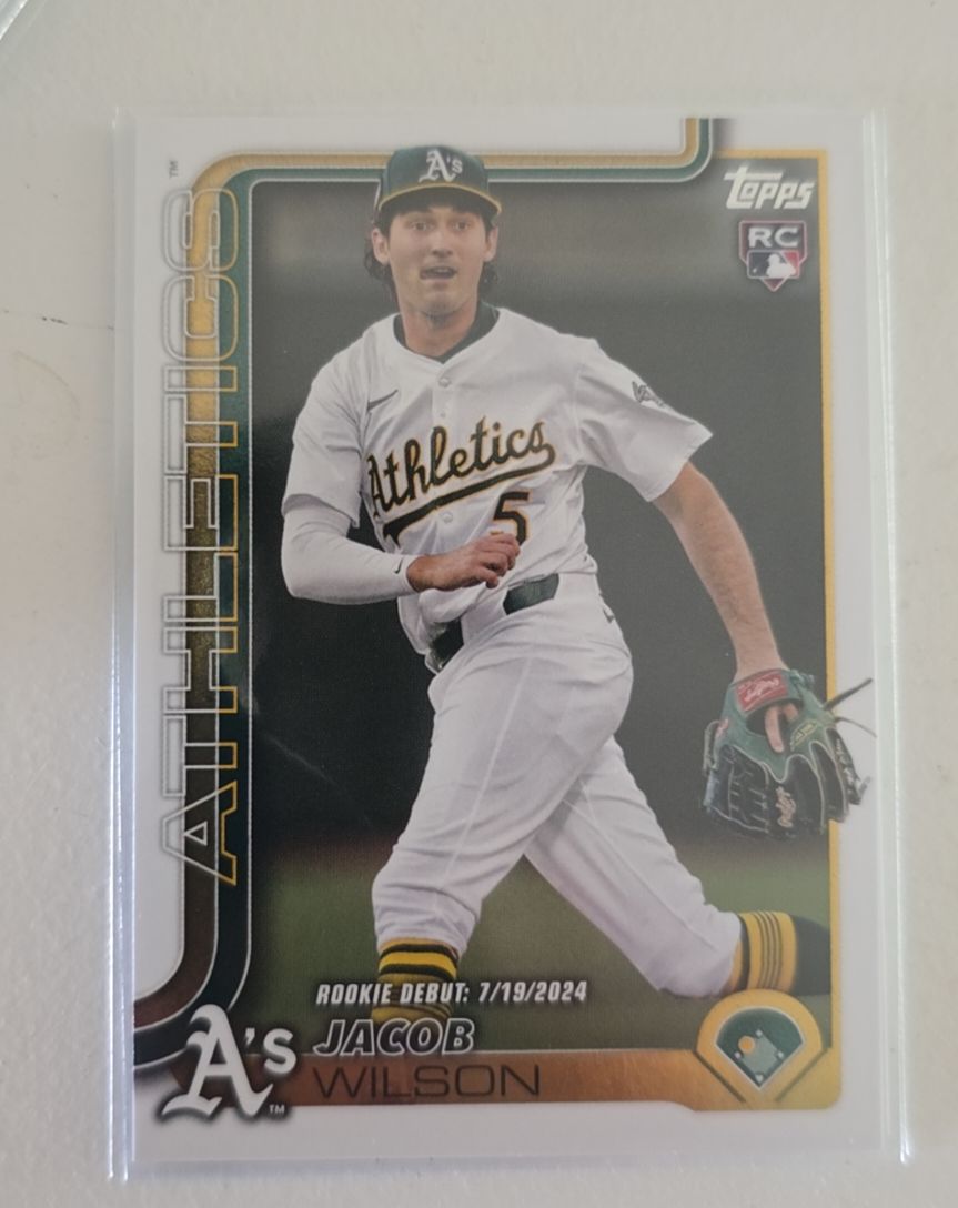 2025 Topps Update #US180 Jacob Wilson — front