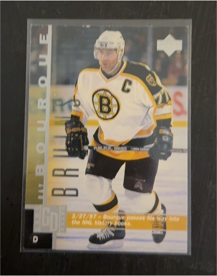 1997-98 Upper Deck #9 Ray Bourque — front