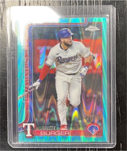 2025 Topps Chrome Update #USC37 Jake Burger — front