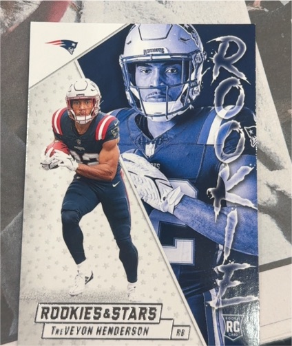 2025 Panini Rookies & Stars #27 TreVeyon Henderson Rookie Exclusive — front