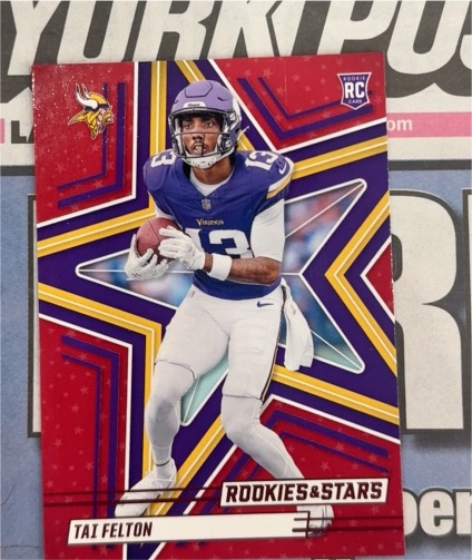 2025 Panini Rookies & Stars #3 Tai Felton — front