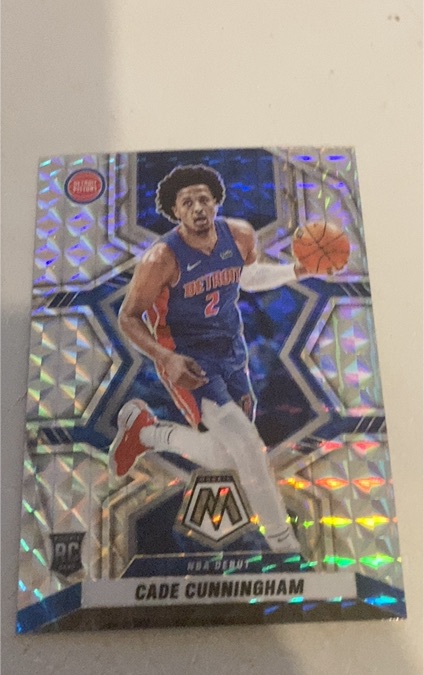 2021-22 Panini Mosaic #2 Cade Cunningham — front