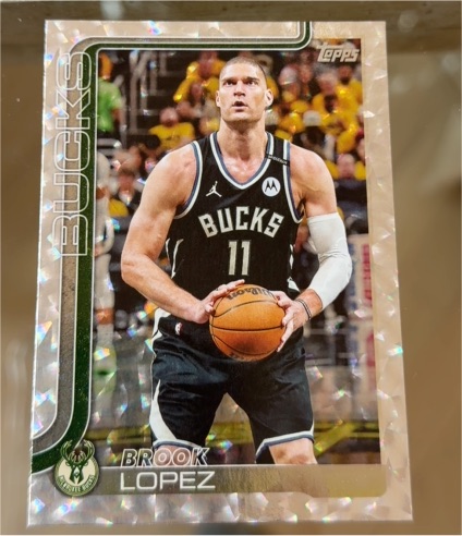 2025-26 Topps #58 Brook Lopez — front