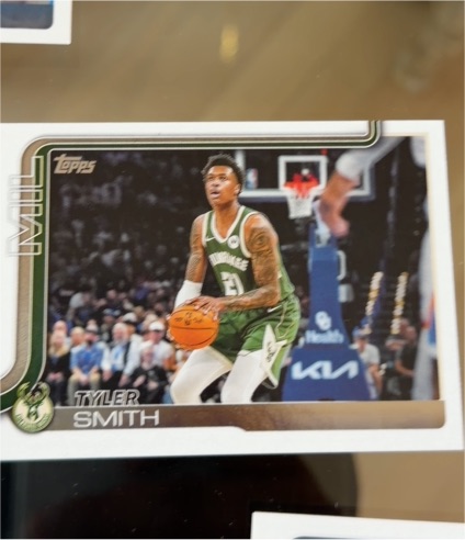 2025-26 Topps #60 Tyler Smith — front