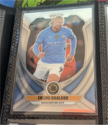 2025 Panini Prizm FIFA Club World Cup #136 Erling Haaland — front