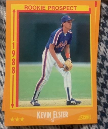 1988 Score #624 Kevin Elster — front