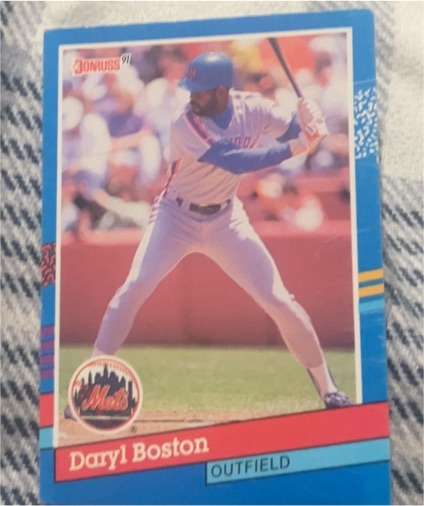 1991 Donruss #210 Daryl Boston — front