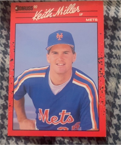 1990 Donruss #507 Keith Miller New York Mets — front