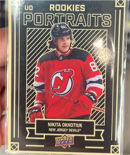 2022-23 Upper Deck #P-63 Nikita Okhotiuk — front
