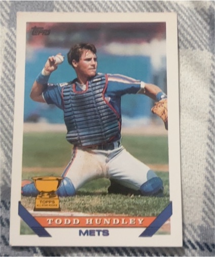 1993 Topps #380 Todd Hundley — front