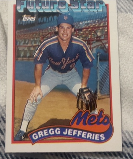 1989 Topps #233 Gregg Jefferies — front