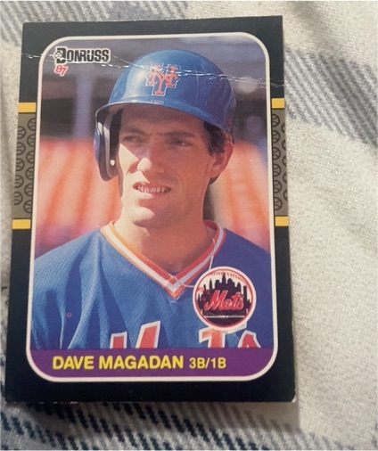 1987 Donruss #575 Dave Magadan — front