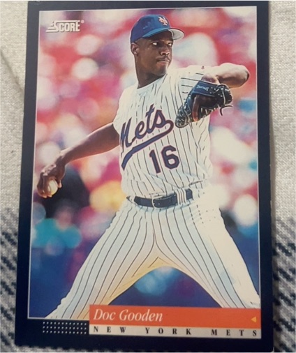 1994 Score #22 Doc Gooden — front
