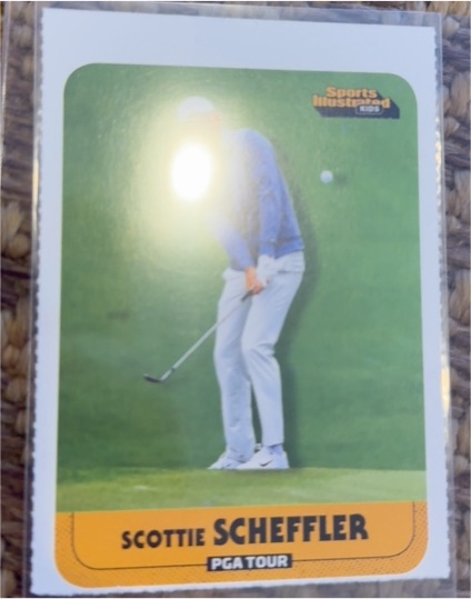2022 Sports Illustrated for Kids #1026 Scottie Scheffler — front