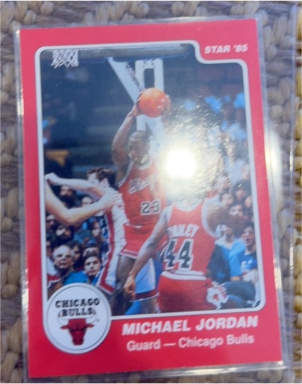 1985 Star #85 Michael Jordan — front