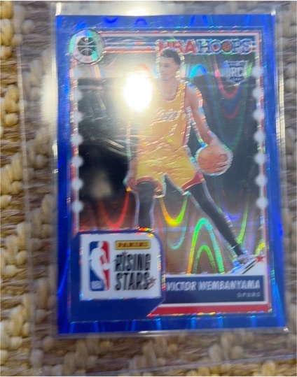 2023-24 Panini NBA Hoops Premium Stock #282 Victor Wembanyama — front