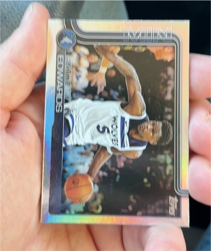2025-26 Topps #108 Anthony Edwards — front