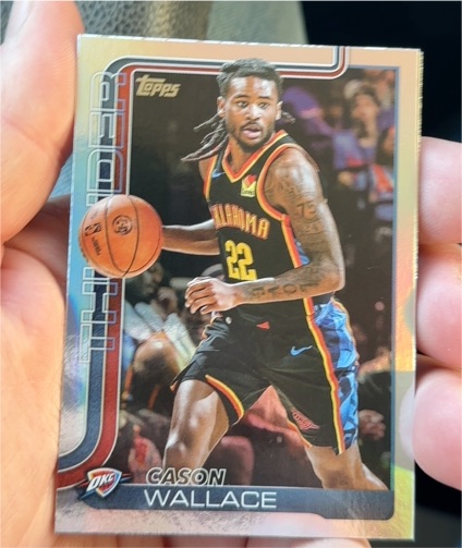 2025-26 Topps Basketball #119 Cason Wallace — front