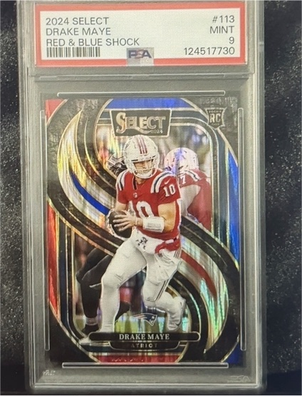 2024 Panini Select #113 Drake Maye — front