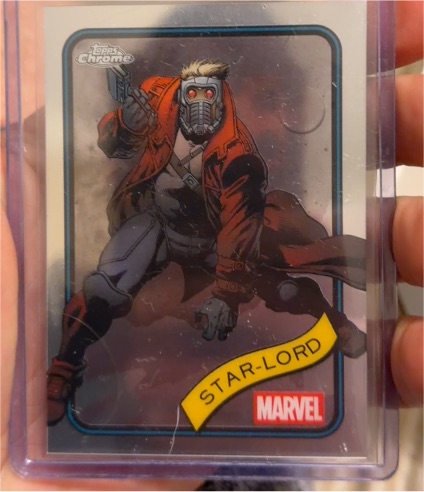 2025 Topps Chrome Marvel #104 Star-Lord — front