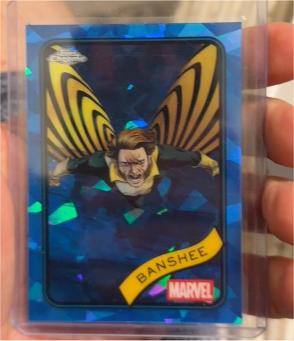 2025 Topps Chrome Marvel #38 Banshee — front