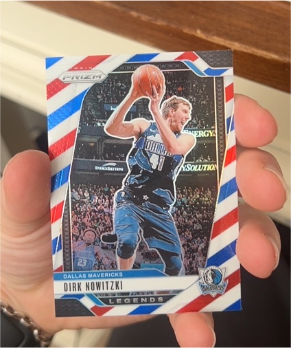 2024-25 Panini Prizm Legends #272 Dirk Nowitzki — front