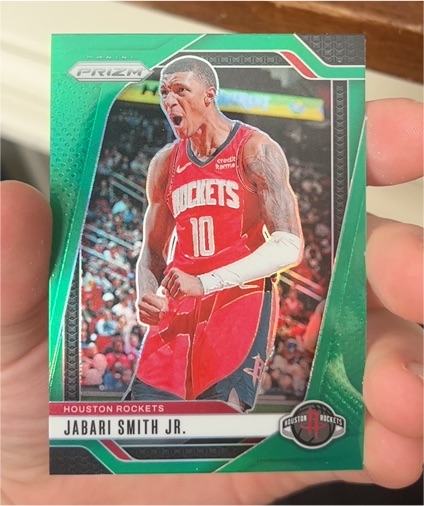 2024-25 Panini Prizm #77 Jabari Smith Jr. — front