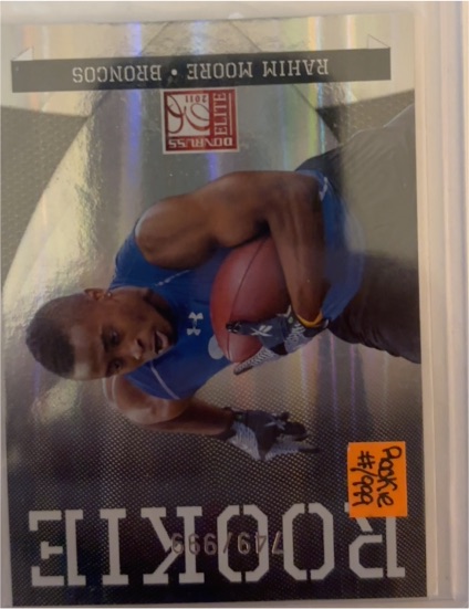 2011 Donruss Elite #150 Rahim Moore Rookie — front
