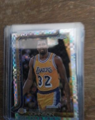 2025-26 Topps Chrome #244 Magic Johnson — front
