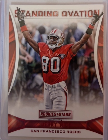2016 Panini Rookies & Stars Standing Ovation #7 Jerry Rice — front