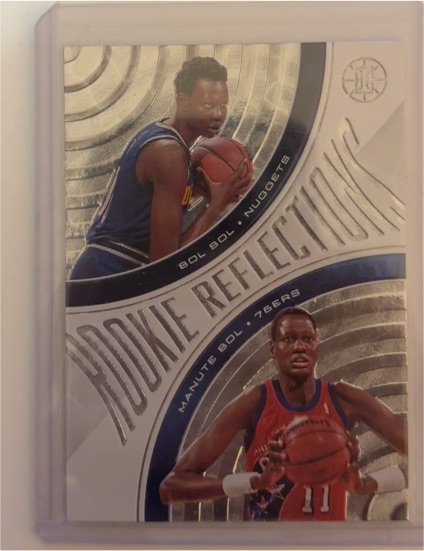 2019-20 Panini Illusions Rookie Reflections #24 Bol Bol / Manute Bol — front