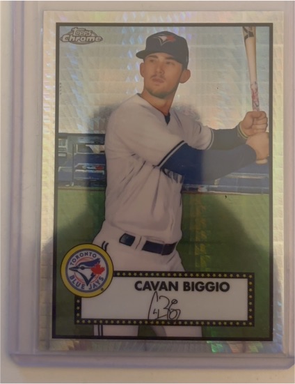 2021 Topps Chrome Platinum Anniversary #273 Cavan Biggio — front