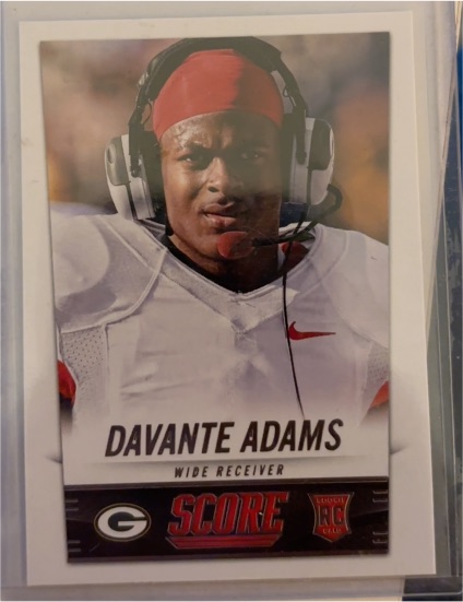 2014 Score #358 Davante Adams — front