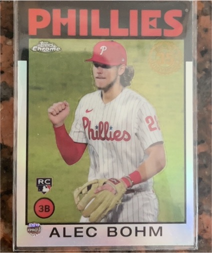 2021 Topps Chrome #86BC-14 Alec Bohm — front