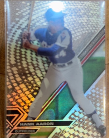 2017 Topps High Tek #HT-HA Hank Aaron — front