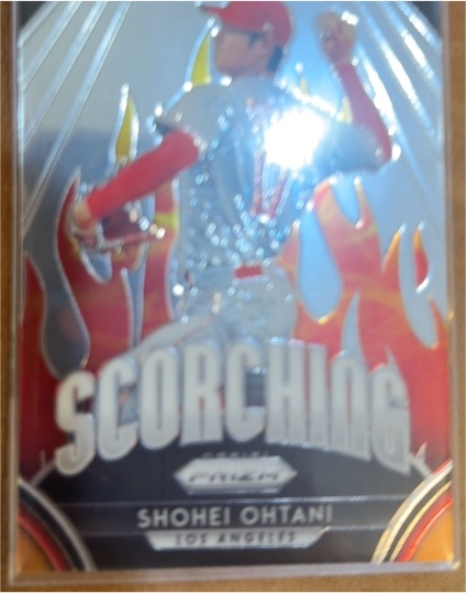 2019 Panini Prizm #S4 Shohei Ohtani Scorching — front