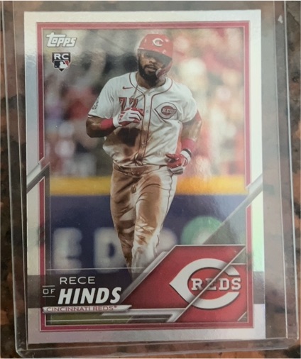 2025 Topps #26 Rece Hinds — front