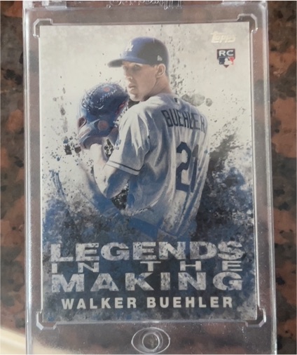 2018 Topps Update #LITM-22 Walker Buehler Legends in the Making — front