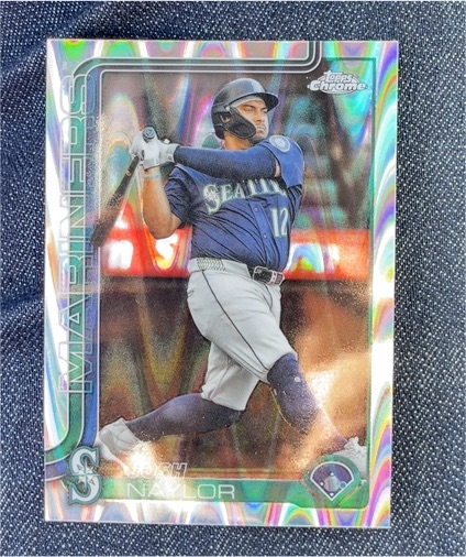 2023 Topps Chrome #216 Josh Naylor — front
