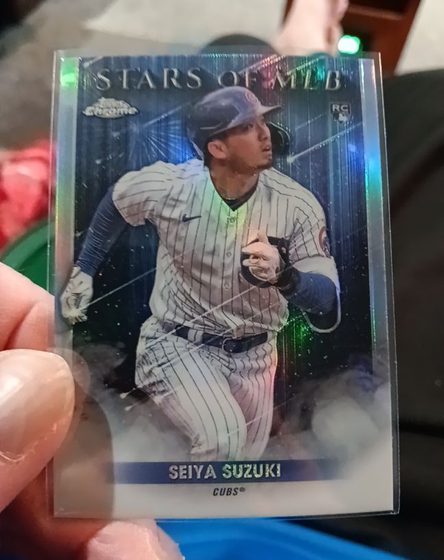 2022 Topps Update Stars of MLB Chrome #SMLBC-88 Seiya Suzuki — front