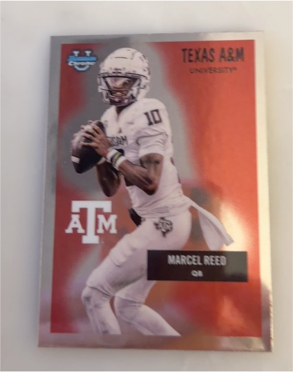 2025 Bowman Chrome University #55AV-2 Marcel Reed — front