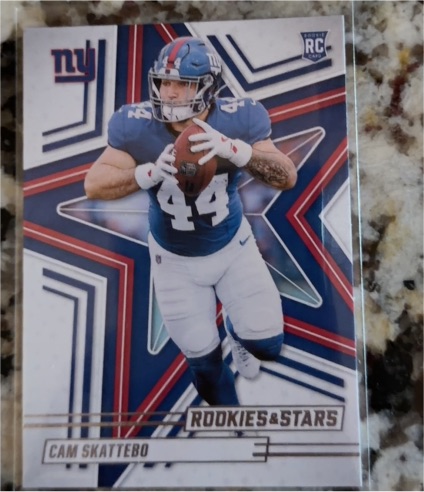 2025 Panini Rookies & Stars #110 Cam Skattebo — front