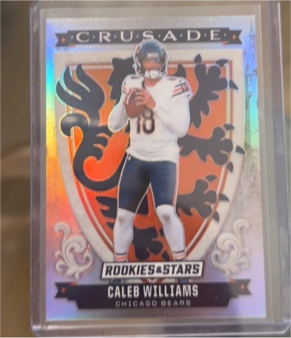 2025 Panini Rookies & Stars #5 Caleb Williams Crusade Silver — front